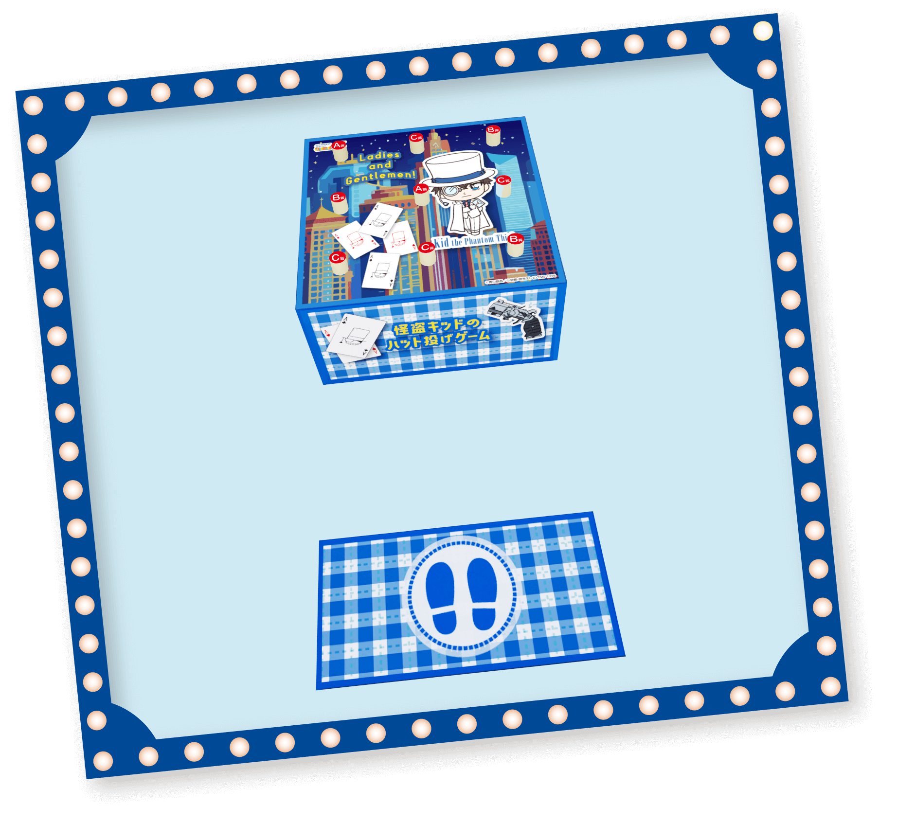 怪盗キッドのハット投げゲーム