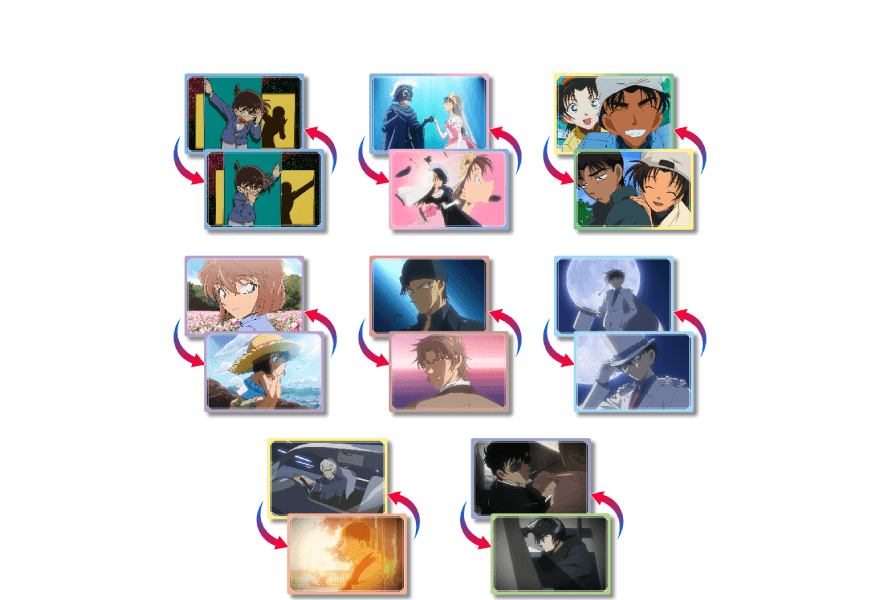 レンチキュラーポストカード(全8種)